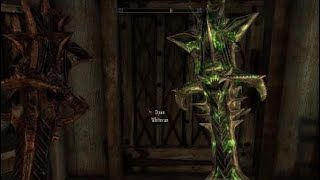 Getting the Rueful Axe with Clavicus Vile mask and both of molag bals maces Skyrim [upl. by Clava722]