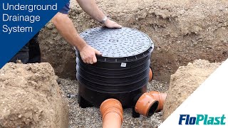 FloPlast Underground Drainage System Installation Guide [upl. by Inal]