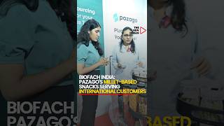 BIOFACH India 2024 Pazago Showcases Ready in 2 Minutes Biryani [upl. by Naitsirk]