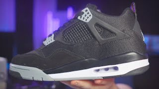 Jordan 4 quotBlack Canvasquot Review  DHGate Shoes Review  Is DHGate a SCAM [upl. by Yrhcaz]