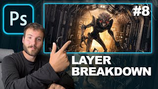 Photoshop Layer Breakdown Episode 8 [upl. by Libys]