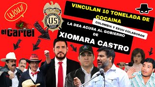 XIOMARA CASTRO MANUEL ZELAYA Y GENERAL ROOSEVELT HERNANDEZ VINCULADOS AL NARCOTRAFICO [upl. by Zippora]