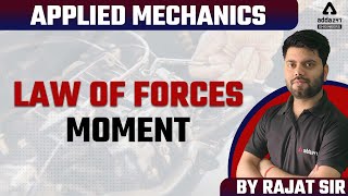 Applied Mechanics  Law Of Forces Moment [upl. by Brandtr]