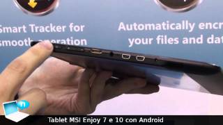 Tablet MSI Enjoy 7 e 10 [upl. by Yrahcaz]