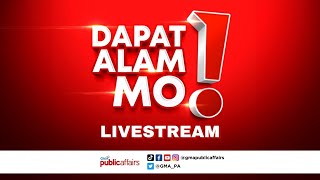 Dapat Alam Mo Livestream October 3 2024  Replay [upl. by Maggi]