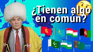 Las NACIONES quotSTANquot🇹🇯 🇹🇲 🇺🇿 terminación quotstánquot 🇰🇬 🇵🇰 🇦🇫 🇰🇿  El Mapa de Sebas [upl. by Angadreme166]