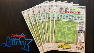 20K PRIZE CROSSWORD SCRATCH OFF TICKETS [upl. by Schuman245]