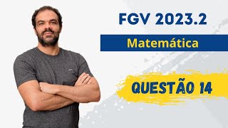 Questão 14  FGV 20232 [upl. by Llerud]