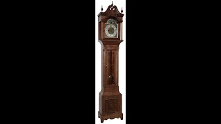 Repairing an antique New Haven grandfather clock made in 1911 Sherbrooke model see des Part 2 of 2 [upl. by Hermes]