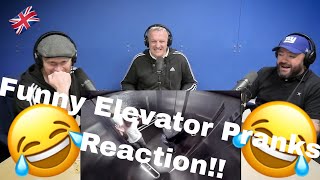 Top 10 Most Funny Elevator Pranks REACTION  OFFICE BLOKES REACT [upl. by Mighell]