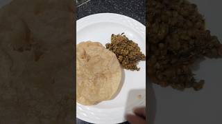 pesara pappu carry with poori please subscribe my channel [upl. by Rebor]