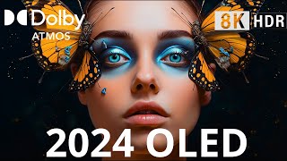 BEST OF OLED DEMO 2024 Dolby Atmos HDR 8K 60FPS [upl. by Yarw]