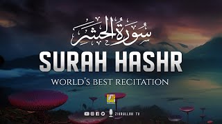 Surah Hashr The Exile سورۃ الحشر  THIS WILL TOUCH YOUR HEART إن شاء الله  Zikrullah TV [upl. by Horton]