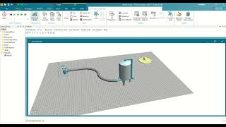 Plant Simulation  Fluid Application EP1  English Version [upl. by Leahcar]