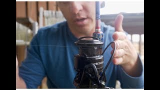 HOW TO SPOOL LINE on a SPINNING REEL PROPERLY EASY and EFFECTIVE [upl. by Ailegra]