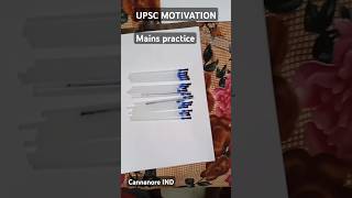 UPSC Mains PracticeUPSC 2025 trending shorts viralshorts upscmotivationpcs motivation mains [upl. by Arhaz710]