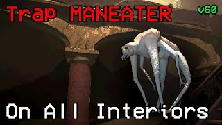 v60 How To Trap The MANEATER On All Interiors  Lethal Company [upl. by Sykleb]