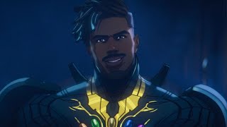 Killmonger Kills Thanos  Captain Carter Got Infinity Armor  What if Season 2 Episode 9 [upl. by Itnavart780]