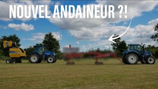 Un nouvel andaineur à la ferme  FOINS 2022 [upl. by Valerian821]