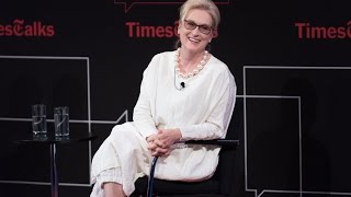 Meryl Streep I Interview I TimesTalks [upl. by Gerrit238]