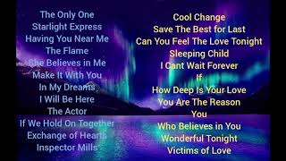 Best Of Best Love Songs Nonstop Compilation For Sleep [upl. by Marja811]