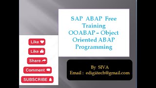 7 SAP ABAP  Free Online Training  OOABAP  Field Symbols [upl. by Aitnas]