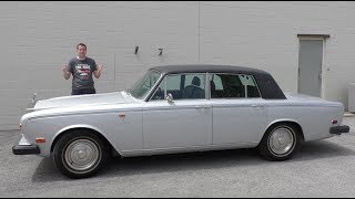 Heres a Tour of the Most Expensive RollsRoyce Sedan From 1973 [upl. by Yesor649]