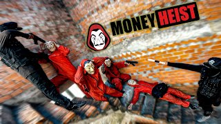 PARKOUR MONEY HEIST vs POLICE Season 2 BELLA CIAO REMIX  Epic Parkour POV Chase [upl. by Atinas]