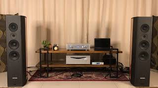 Silbatone JL107 AudioSolutions Figaro M and Mytek Brooklyn Bridge  Aaron Neville amp Linda Ronstadt [upl. by Eyde]