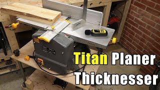 Reviewing the Titan Planer Thicknesser after over 2 Years of use [upl. by Attenol804]