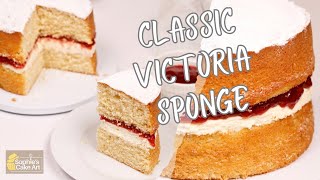 VICTORIA SPONGE RECIPE [upl. by Aehsat49]