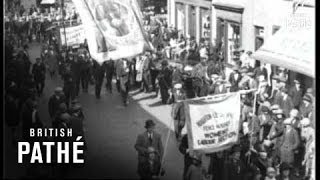 Miners Annual Demonstration At Houghton Le Spring 1927 [upl. by Ttayw]