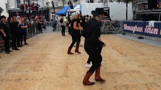 Monaghan Country Music 2024 Line Dancing [upl. by Grubman908]