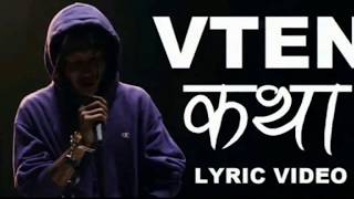 Katha Lyrics  Vten Ft Dharmendra Sewan  Official Lyrics Video [upl. by Cirtap929]