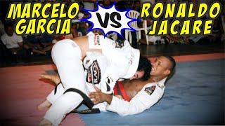 UFC FIGHTER RONALDO JACARE VS MARCELO GARCIA JIU JITSU MATCH MANAUS 2004  HUGE UPSET [upl. by Yatnahs]