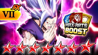 Dragon Ball Legends 5x ZENKAI BUFFED 14 STAR MAX ARTS BOOSTED RED BEAST GOHAN ONESHOTS ALL [upl. by Deraj]