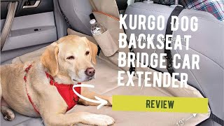 Kurgo Car Dog Backseat Review  Is it Worth It [upl. by Annadal739]