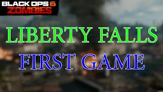 BO6 Zombies Liberty Falls First Game [upl. by Sorcim]