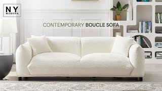 Introducing the Marguerite Cream Boucle Sofa ✨ [upl. by Weight860]