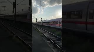 SIEMENS Velaro  High Speed Train  DBtraveling viral views frankfurt suscribe [upl. by Zemaj]