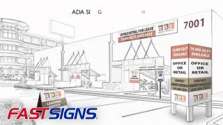 Visual Communications Solutions for Real Estate and Property Managers  FASTSIGNS® [upl. by Euk]