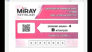 Miray yayınları TYT4 geometri çözümleri 20243 [upl. by Gregory]