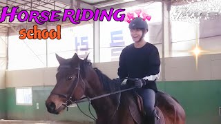 taes horse 🐎 riding school  hindi dub  youtubevideo [upl. by Ennovad]