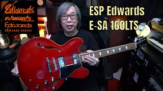 ESP Edwards E SA 160LTS Cherry [upl. by Bourque]