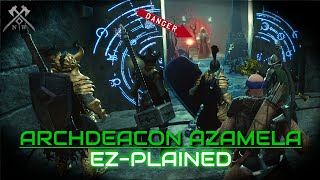 How to Easily Defeat Archdeacon Azamela Explained Full Boss Fight  New World The Depths [upl. by Anelaf85]