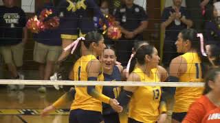 AHS Highlights vs UHS Volleyball Game 10524 [upl. by Konstanze]