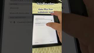 Kobo Libra Colour Kobo plus free audiobook romance kobolibra koboplus kindle ereaders [upl. by Farhi]