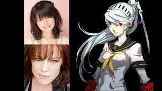 Video Game Voice Comparison Labrys Persona 4 [upl. by Cyrille935]