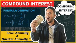 Compound Interest Class 10 Formula and Power of Compounding explained [upl. by Nivrem355]