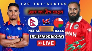 Nepal vs Oman Live T20 Nepal vs Oman Live score Nep vs Omn Live Score Nepal Cricket Live T20 [upl. by Anitsirhc]